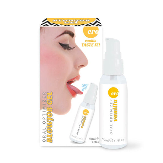 Oral Optimizer Blowjob - Gel pentru Stimulare Sex Oral cu Aroma de Vanilie, 50 ml