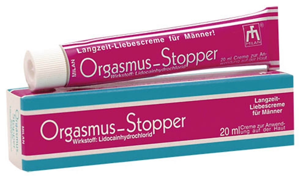 Orgasmus-Stopper - Crema pentru Intarzierea Ejacularii cu Lidocaina, 20 ml