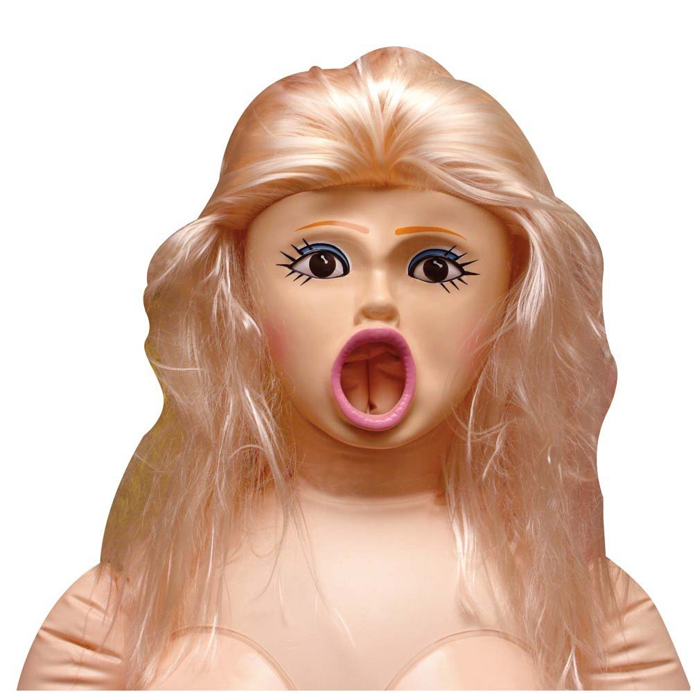 Brandy - Papușă gonflabilă cu sâni mari și față 3D