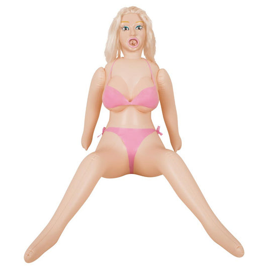 Brighita - Păpușă gonflabilă cu față 3D și sâni mari 160cm