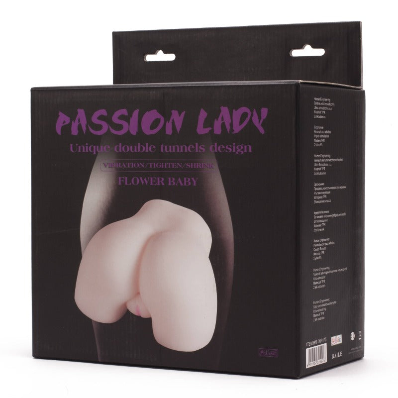 Passion Lady - Masturbator cu Vibratii Fund si Vagin - detaliu 1