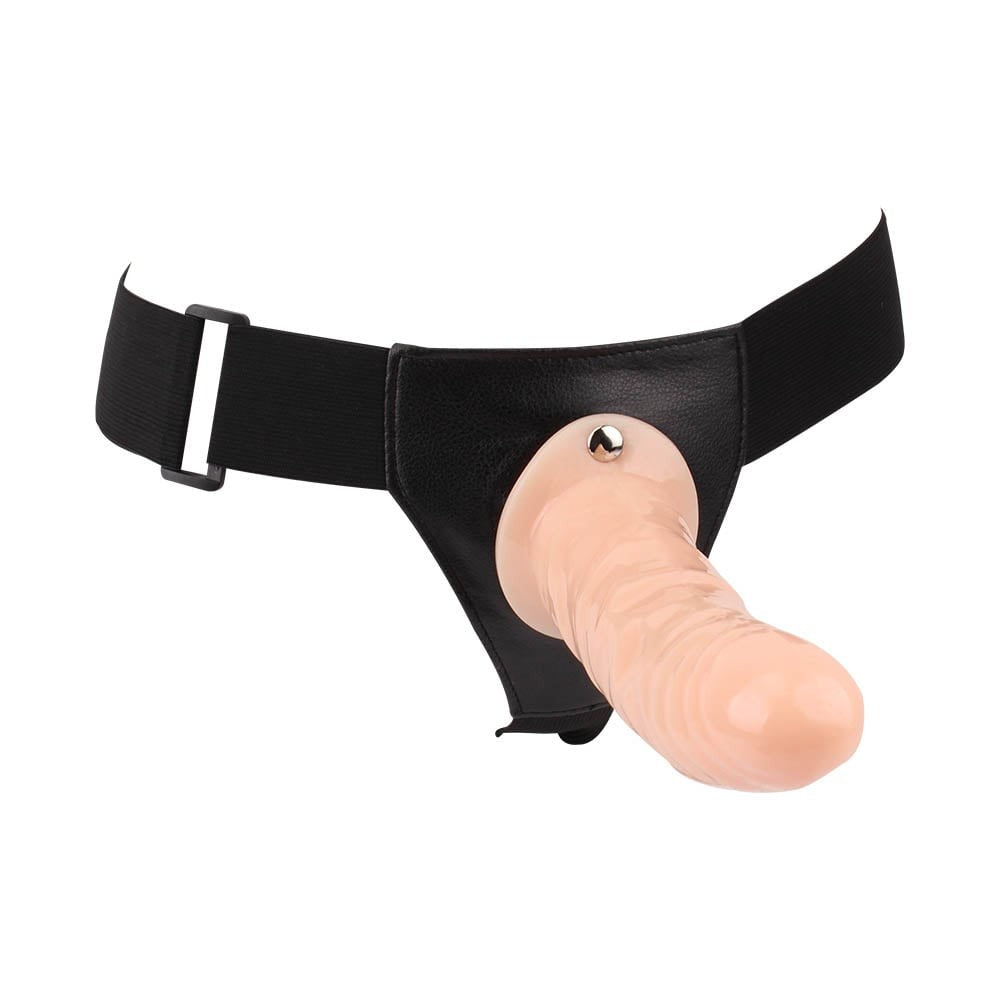 Penis Extender - Strap On cu Dildo Realistic, 18.5x4.6 cm