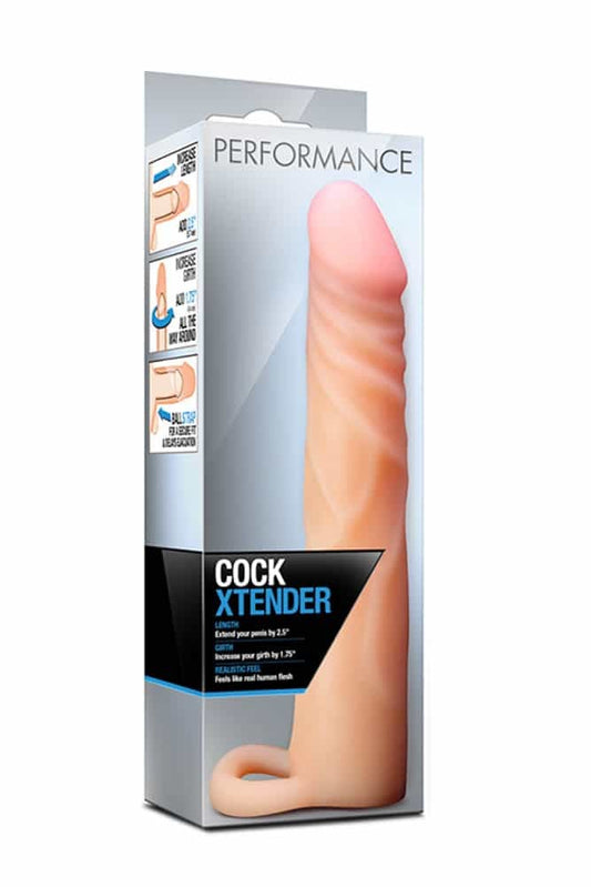 Performance Cock XTender Bej - Prelungire Penis Realistica, Adauga 6.35 cm