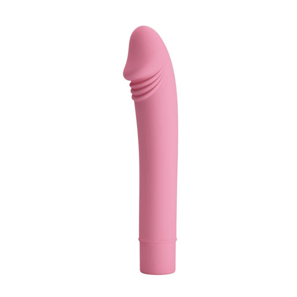 Pixie - Vibrator clasic, roz deschis, 15.4 cm - detaliu 2