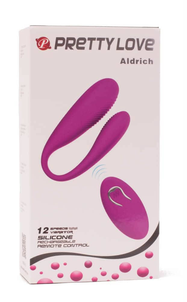 Pretty Love Aldrich - Vibrator de Cuplu Wireless cu 12 Functii, 9,5 cm - detaliu 3