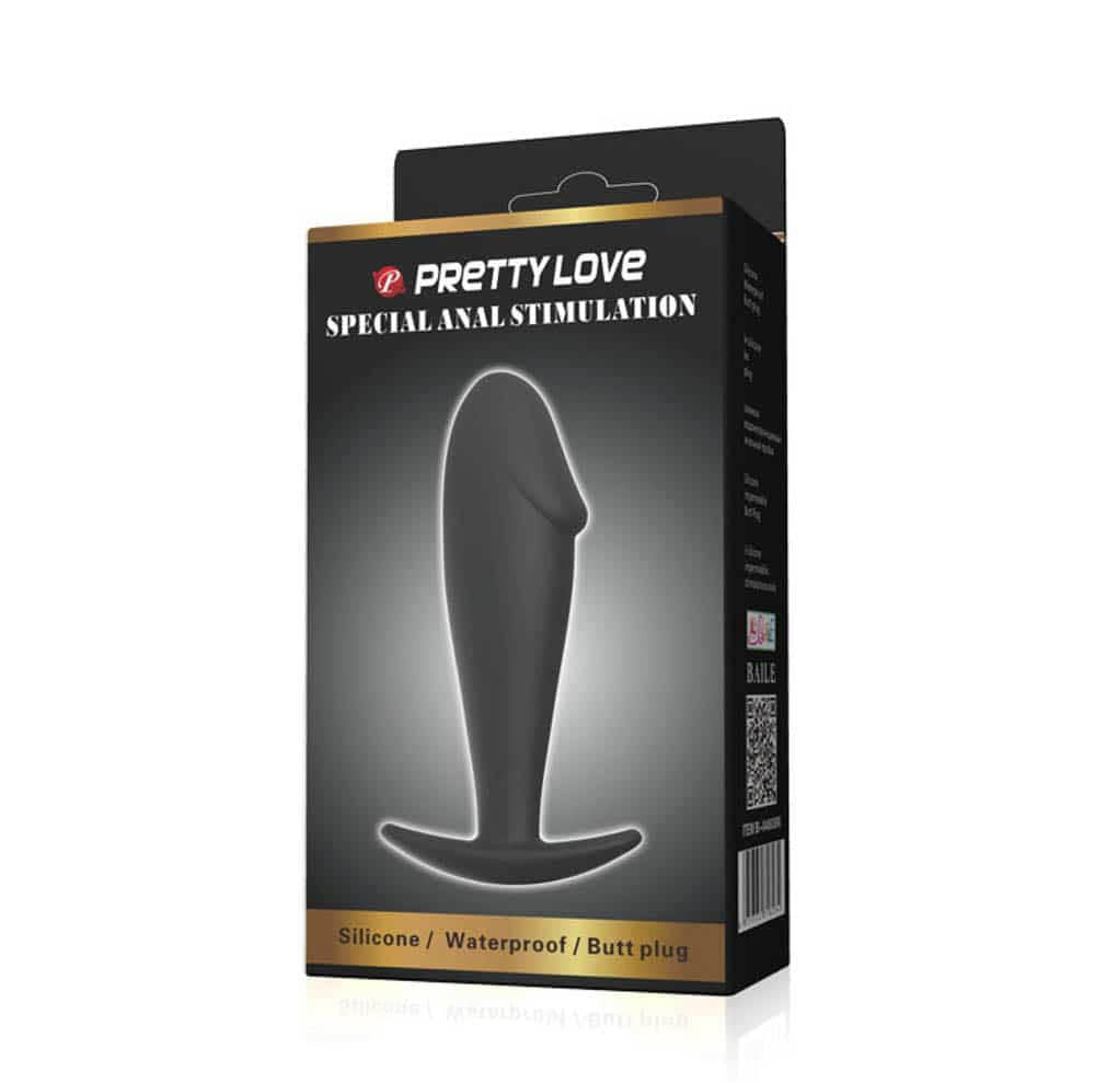 Pretty Love Anal Stimulation Plug 2 - Dop Anal din Silicon, 10 cm - detaliu 5