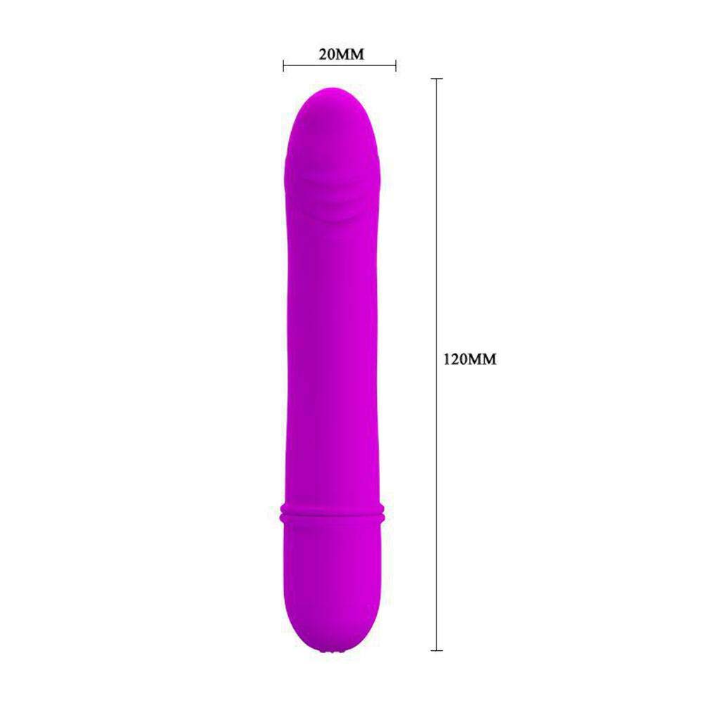 Pretty Love Beck - vibrator din silicon, 12 cm - detaliu 1