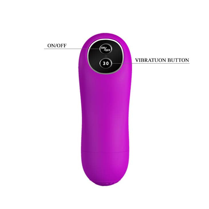 Pretty Love Bernie - Vibrator pentru Cuplu Wireless cu 30 de Functii, 9,5 cm - detaliu 1