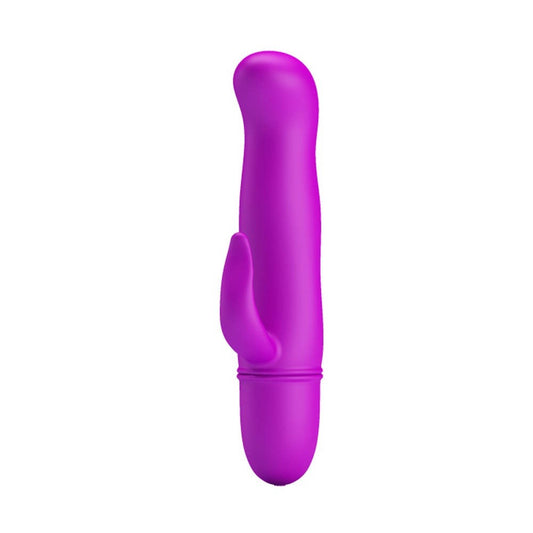 Pretty Love Blithe - Mini Vibrator cu Stimulator Punct G si Clitoris, 11 cm - detaliu 4