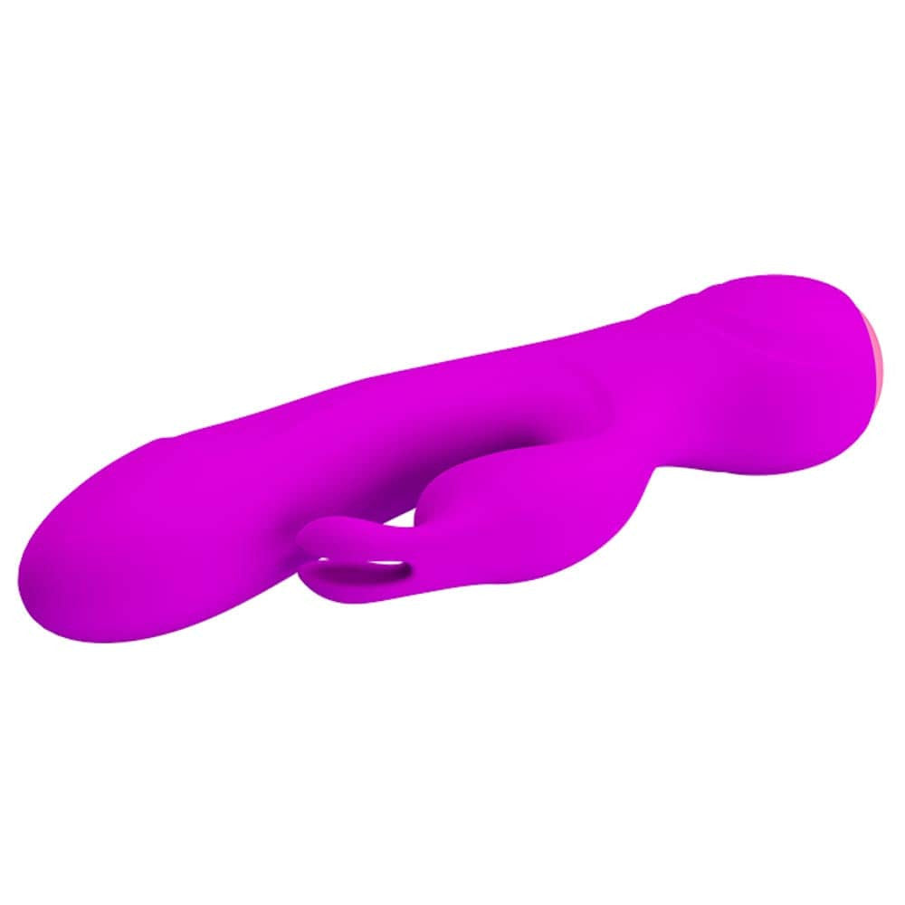 Pretty Love Broderick - Vibrator Rabbit Reincarcabil cu Memorie, 17,9 cm - detaliu 3