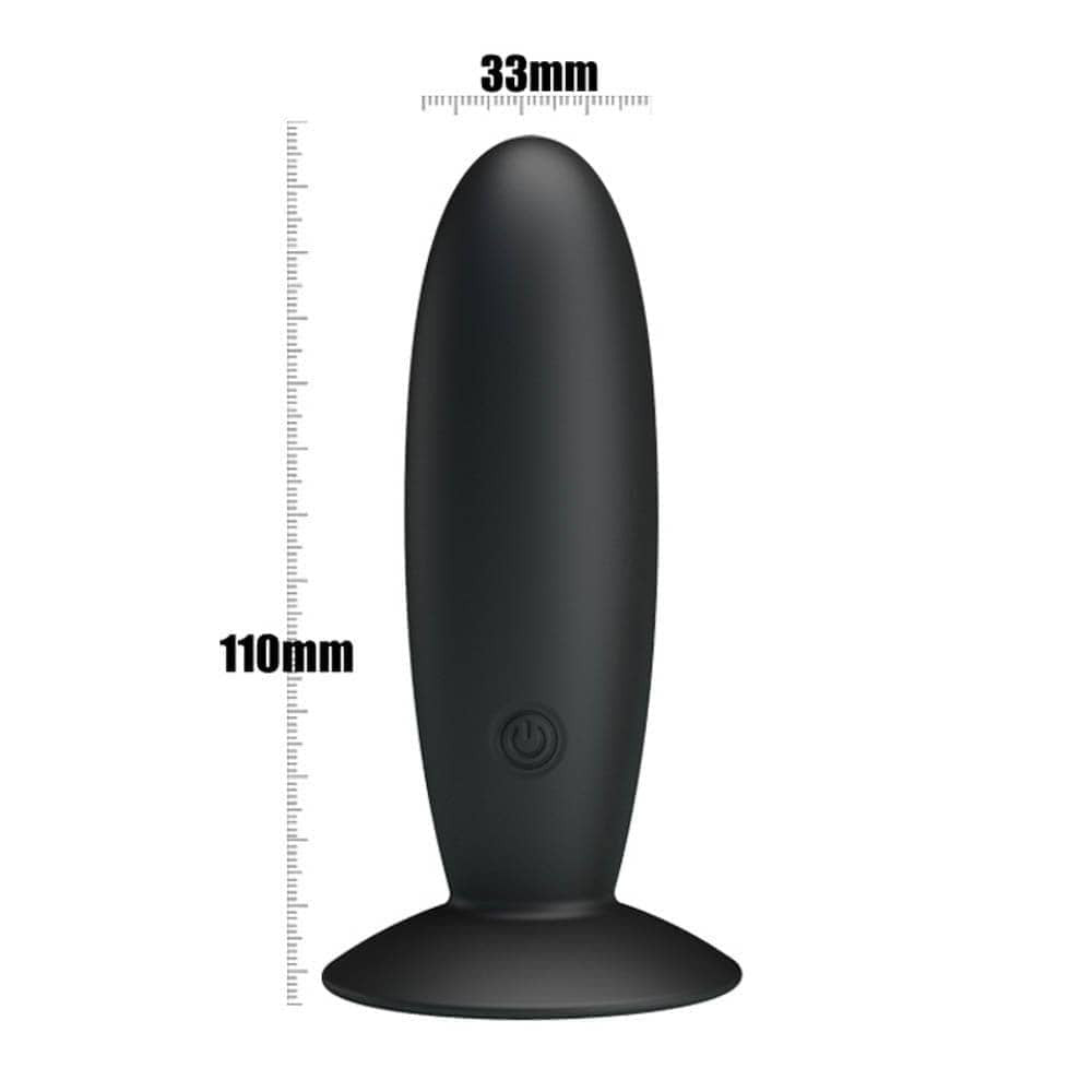 Pretty Love Butt Plug Massager - Vibrator Anal cu 12 Functii, 11 cm - detaliu 2