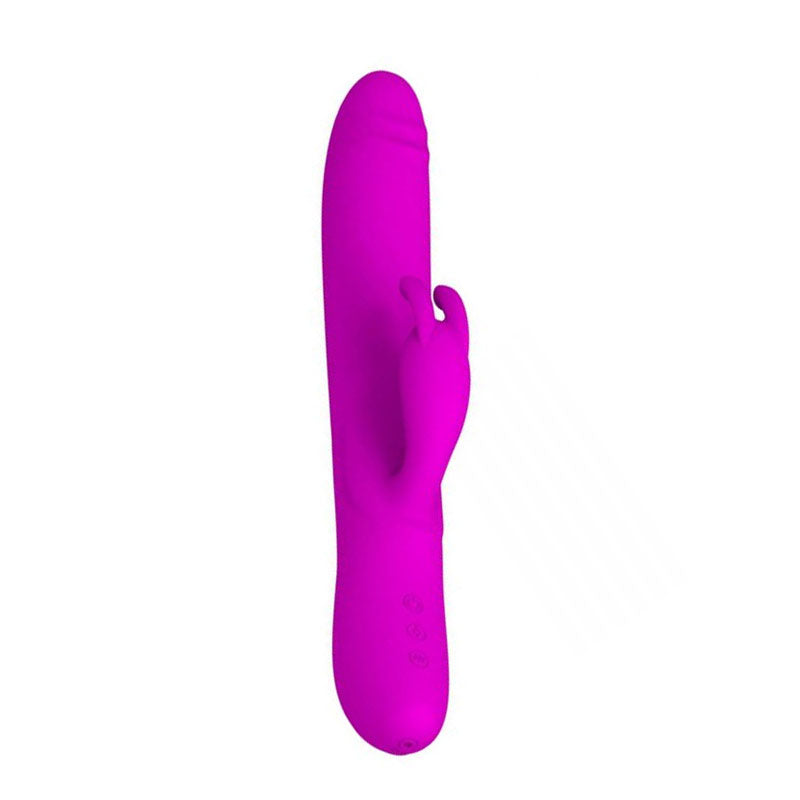 Pretty Love Byron - Vibrator Iepuras cu Bile Miscatoare, 25 cm - detaliu 7