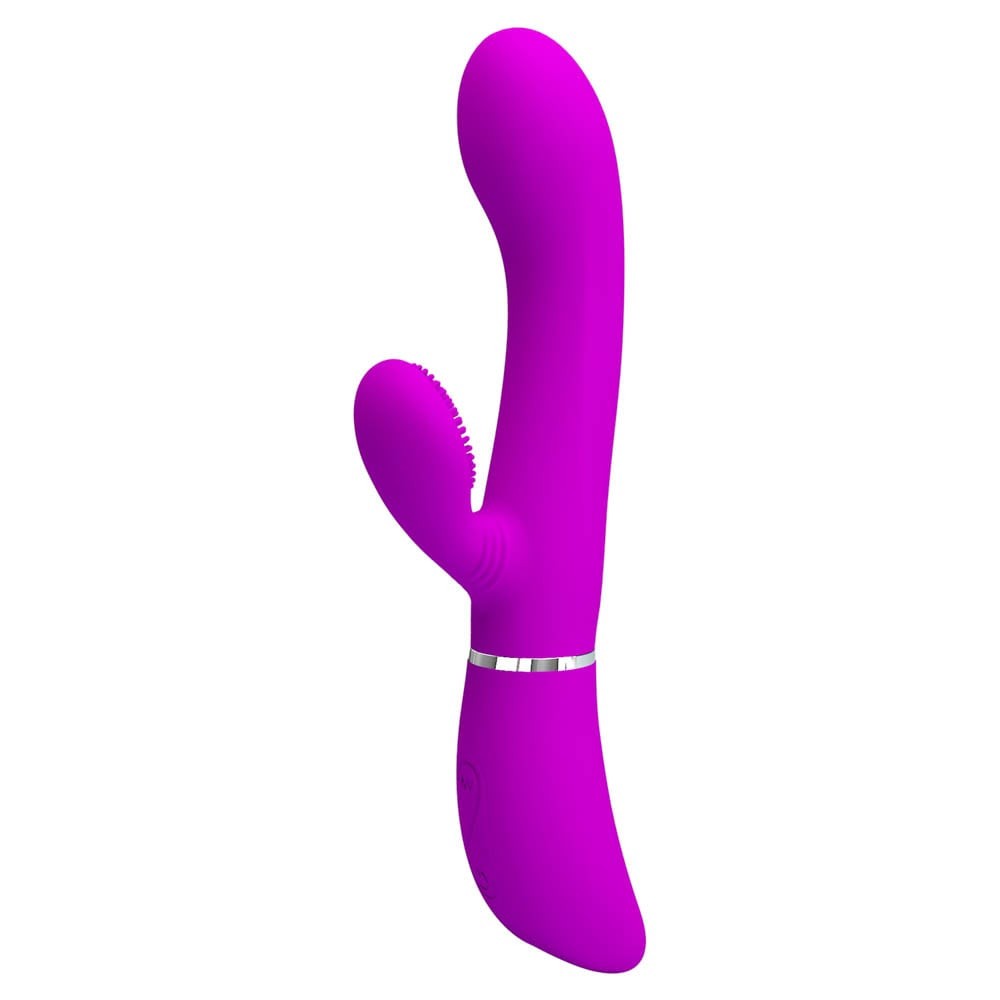 Pretty Love Clitoris - Vibrator Iepuras cu Functie de Ondulare, 21 cm - detaliu 5