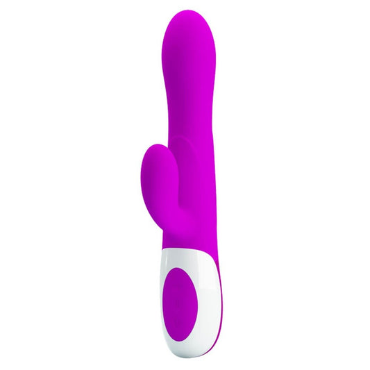 Pretty Love Dempsey - Vibrator Iepuras Gonflabil, Reincarcabil, 25 cm - detaliu 7