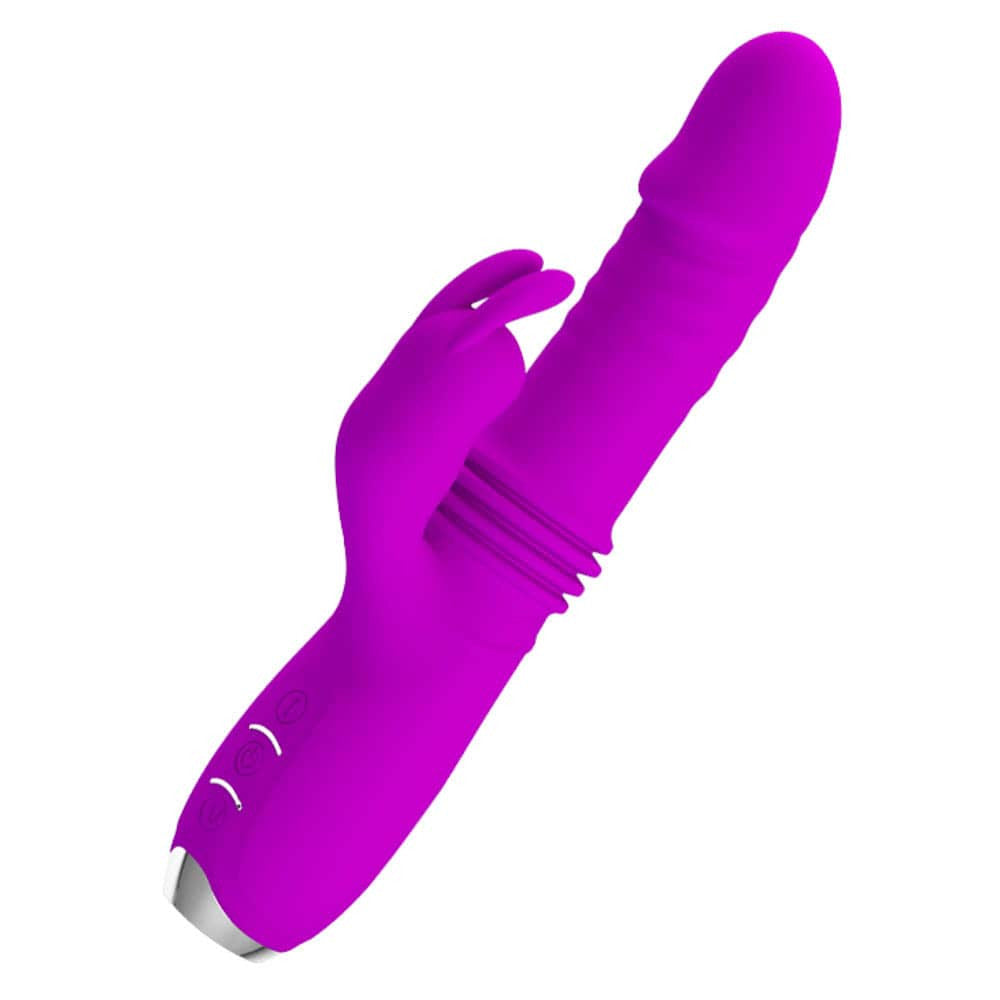 Pretty Love Dorothy Mov - Vibrator Iepuras cu Functie Impingere, 19,7 cm - detaliu 1