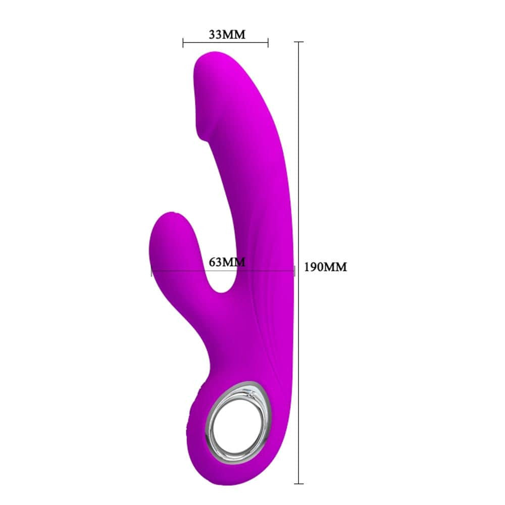 Pretty Love Gordon - Vibrator Iepuras cu 7 Functii, 19 cm - detaliu 1