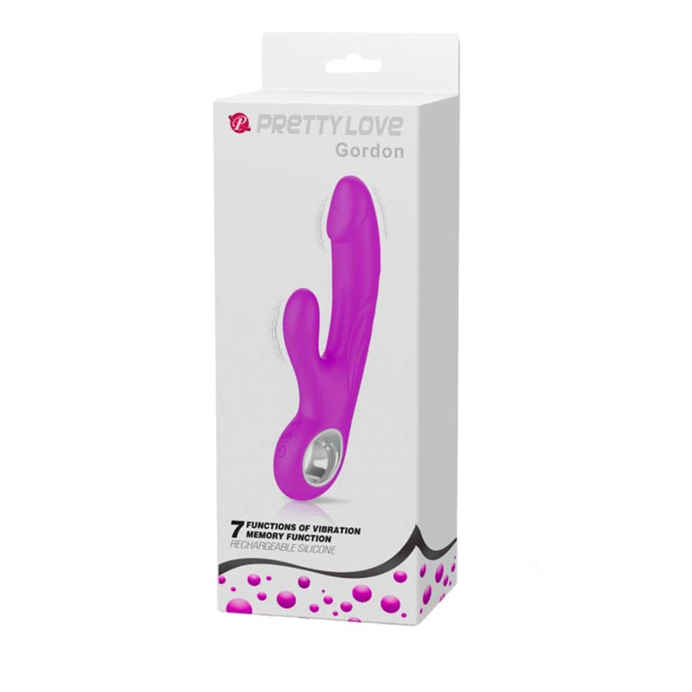 Pretty Love Gordon - Vibrator Iepuras cu 7 Functii, 19 cm - detaliu 5