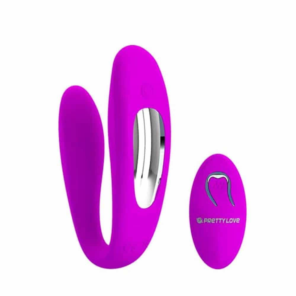 Pretty Love Letitia - Vibrator pentru Cuplu cu 12 Functii de Vibratie, 10,3 cm - detaliu 9