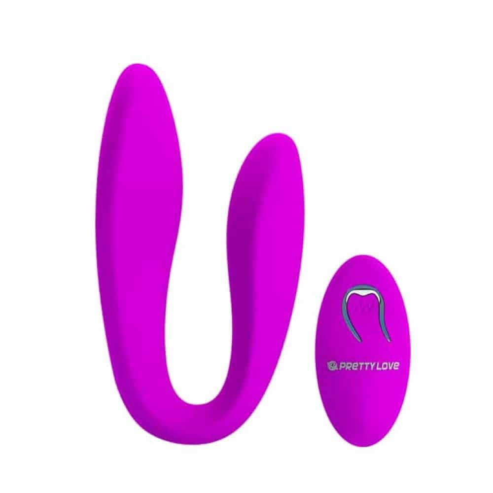 Pretty Love Letitia - Vibrator pentru Cuplu cu 12 Functii de Vibratie, 10,3 cm - detaliu 5