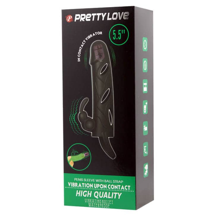 Pretty Love - Manșon pentru penis, 14 cm - detaliu 5