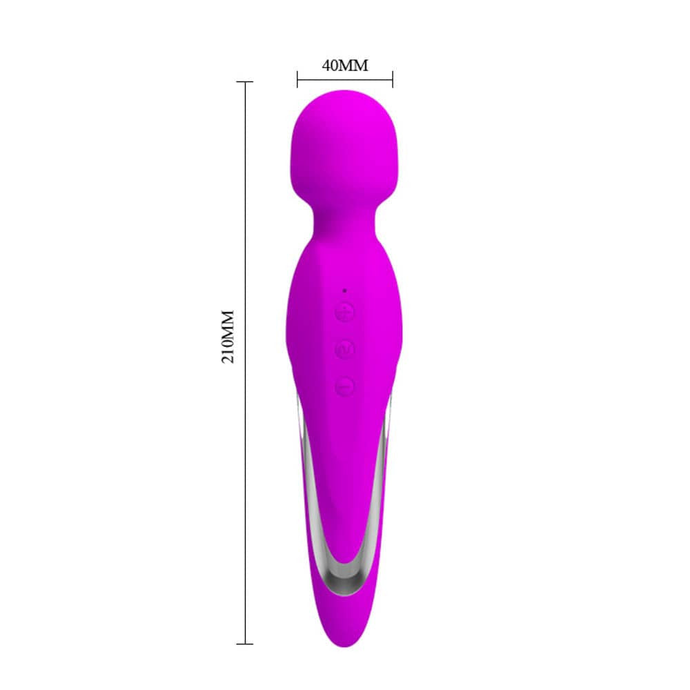 Pretty Love Mortimer - Vibrator pentru Masaj cu Incalzire, 48 grade, 21 cm - detaliu 7