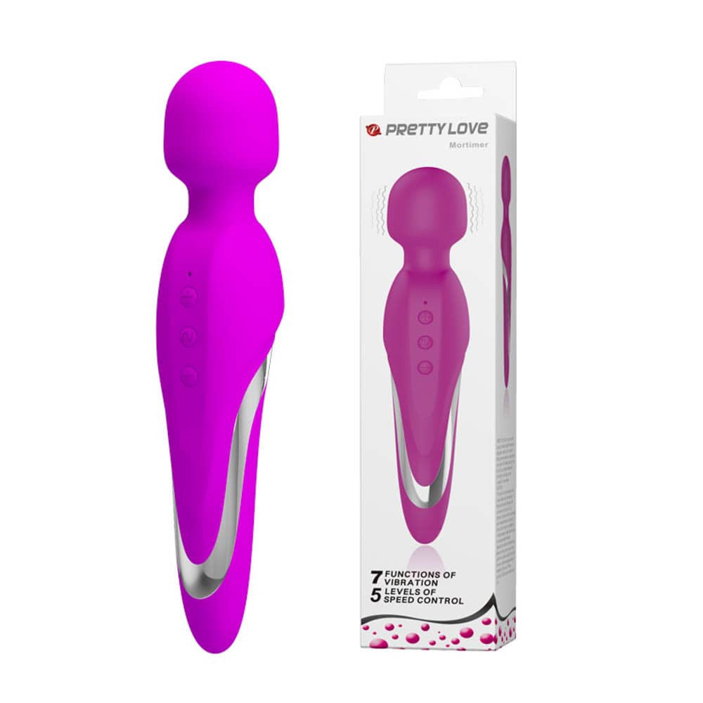 Pretty Love Mortimer - Vibrator pentru Masaj cu Incalzire, 48 grade, 21 cm - detaliu 8