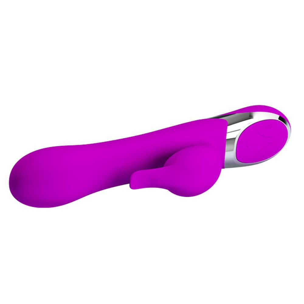 Pretty Love Neil - Vibrator Rabbit cu Cap Gonflabil, 23x3.8 cm - detaliu 4