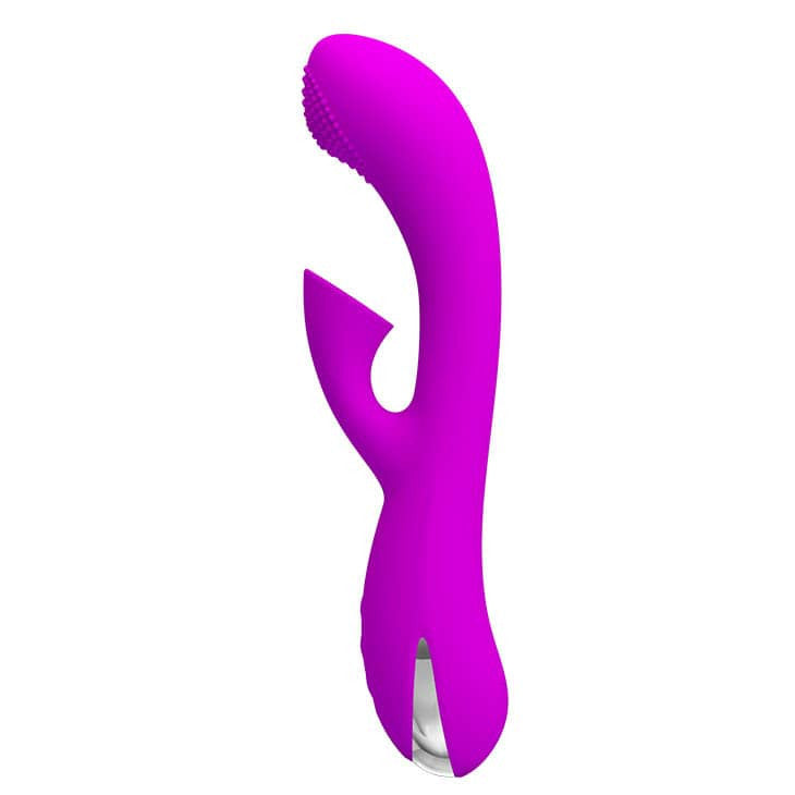 Pretty Love Roy - Vibrator Iepure cu Functie Aspirare Clitoris, 20.5x3.5 cm