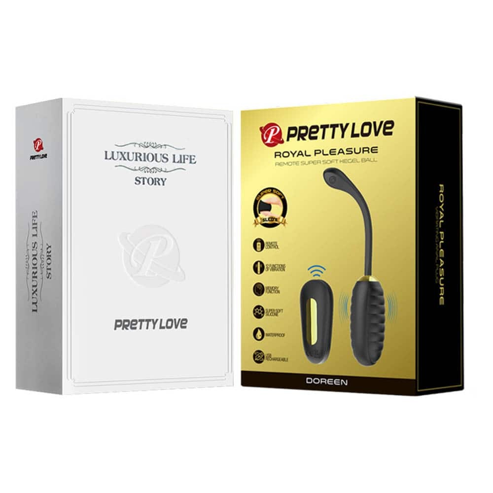 Pretty Love Royal - Ou Vibrator cu Telecomanda Wireless, 19,7 cm - detaliu 4