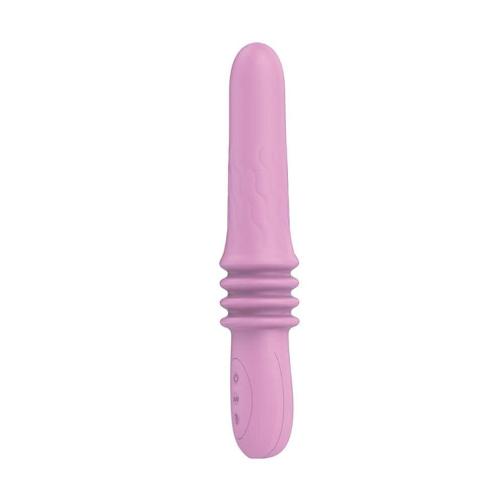 Pretty Love Susie Pink - Vibrator cu Functie Impingere, 25x4 cm - detaliu 5