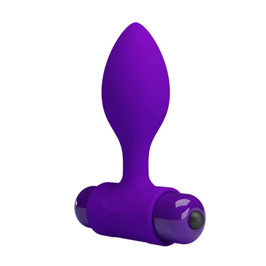 Pretty Love Vibra Butt Plug - Dop Anal cu 10 Moduri de Vibratie, 8,6 cm