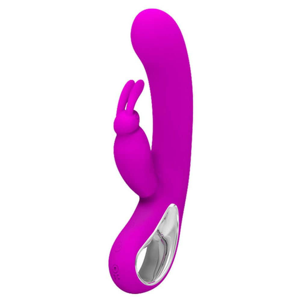 Pretty Love Webb - Vibrator iepuraș, mov, 21 cm - detaliu 3