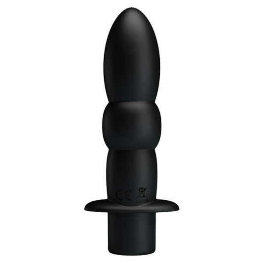 Pretty Love Wyatt Black - Vibrator Anal cu 10 Programe, 11,5 cm - detaliu 1