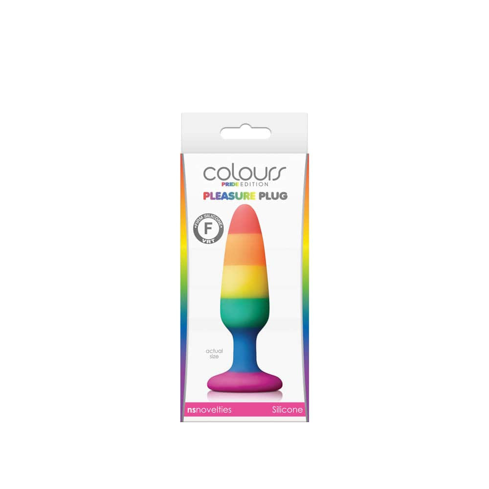 Pride - Dop anal, multicolor, 10 cm - detaliu 1