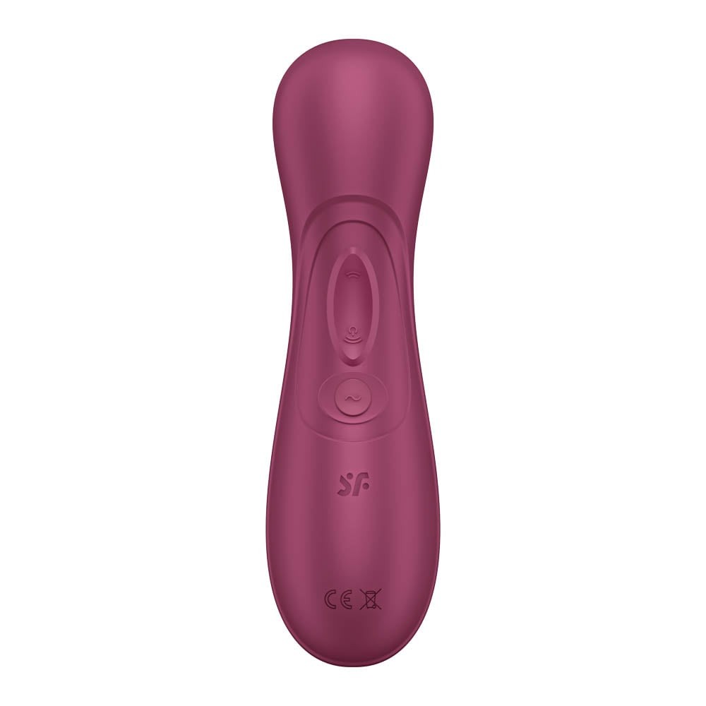 Pro 2 Generation 3 - Stimulator Clitoris, Rosu, Rezistent la Apa, 16x4.6 cm - detaliu 2