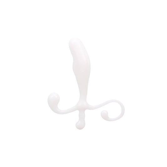Pro Stimulator - Maseur Prostata din ABS Alb, 12,5 cm