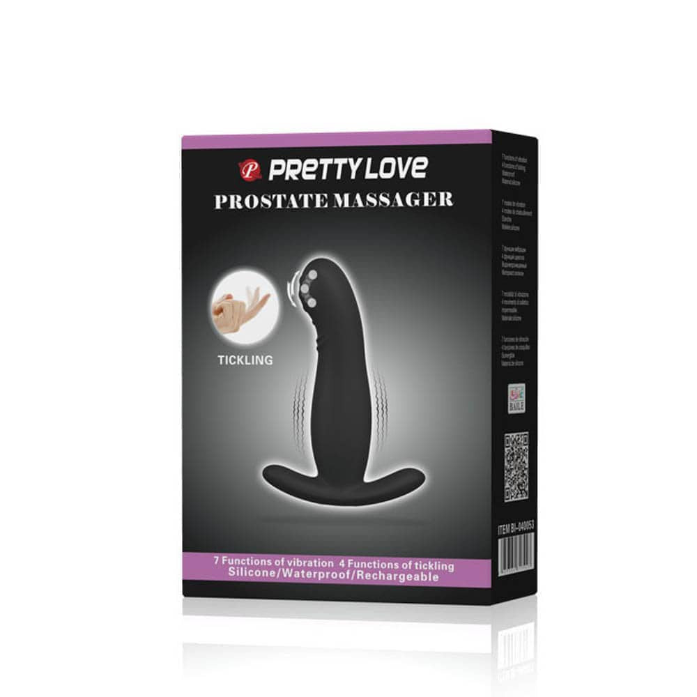 Prostate Massager - Stimulator Prostata cu Vibratii si Functie Gadilare Punct P