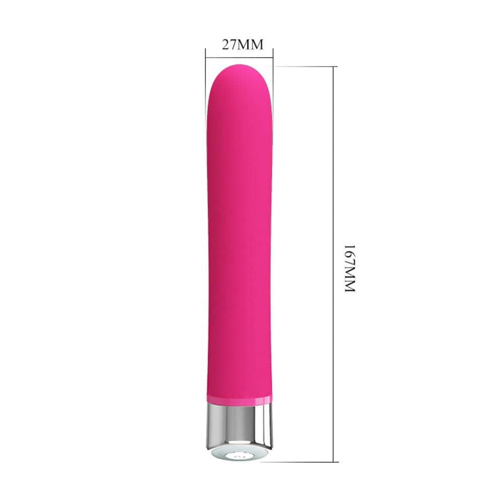 Randolph - Vibrator clasic, roz, 16.7 cm - detaliu 3