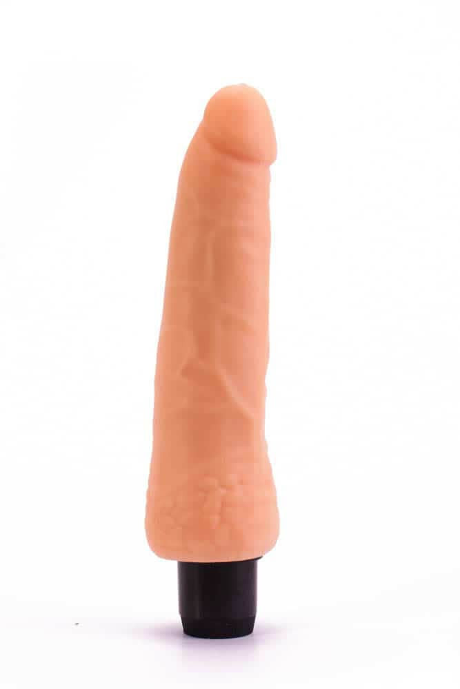 Real Feel Cyberskin 3 - Vibrator realistic, 20 cm