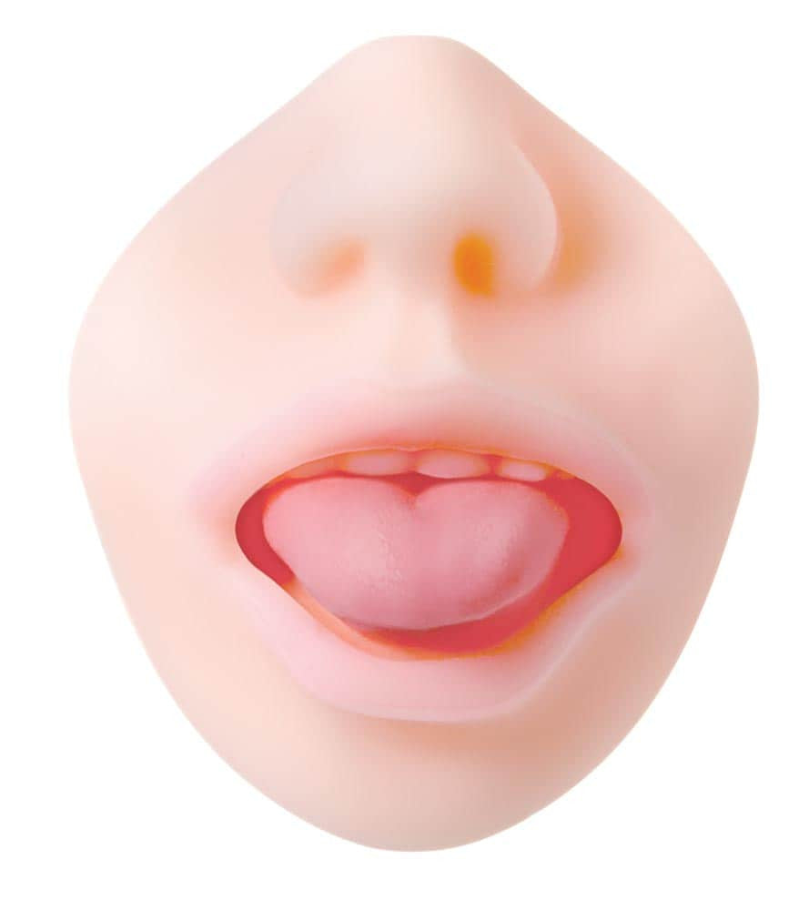 Real Mouth Stroker - Masturbator Realistic cu Forma de Gura, 16,5 cm - detaliu 6