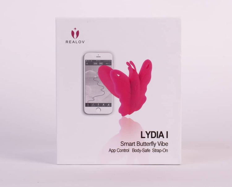 Realov Lydia I - Vibrator fluture roz - detaliu 8