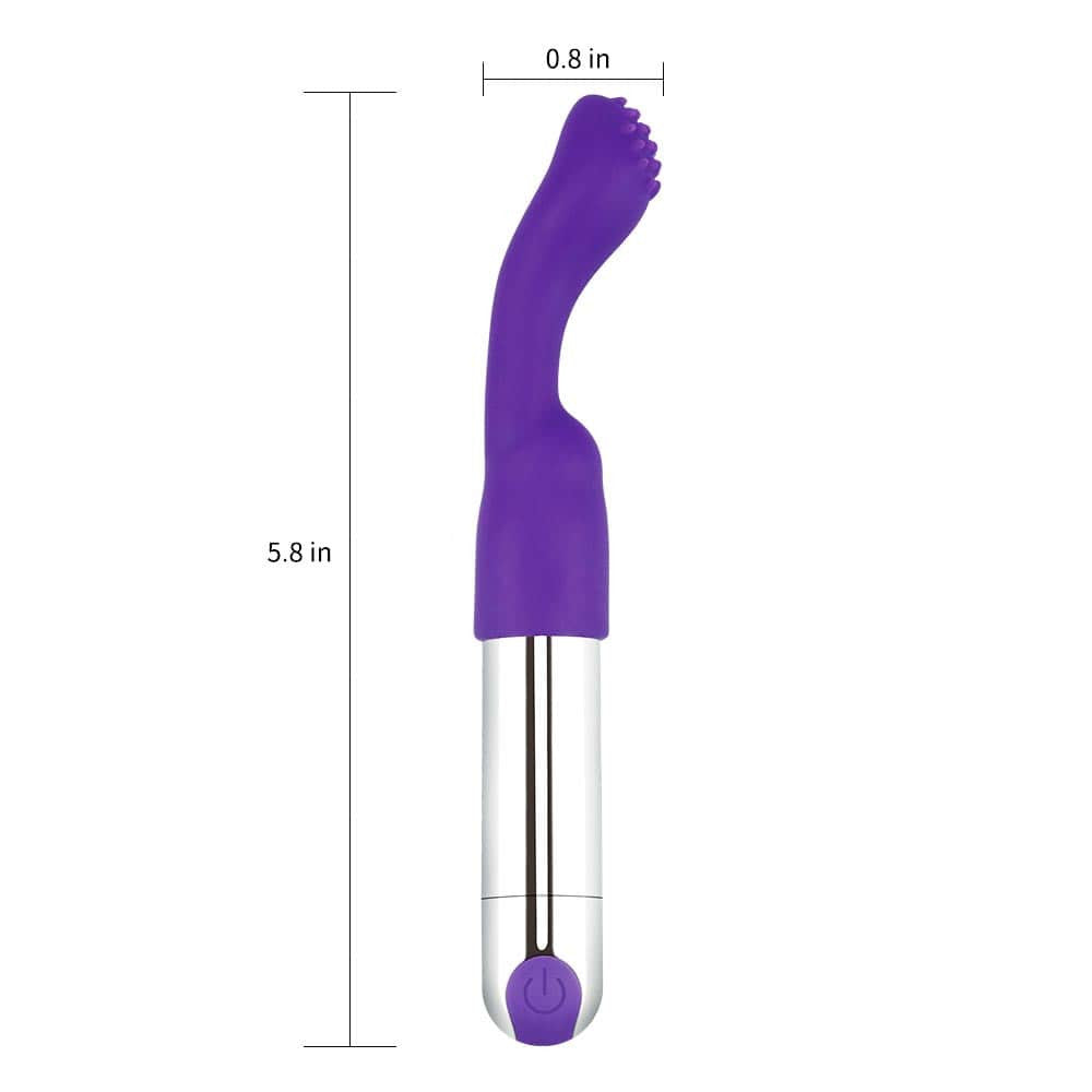 Rechargeable IJOY Versatile Tickler - Vibrator cu 10 Functii, 14,5 cm - detaliu 3