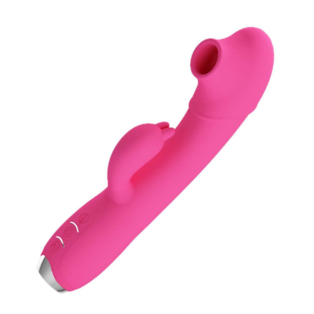 Regina - Vibrator iepuraș, roz, 19.8 cm - detaliu 5