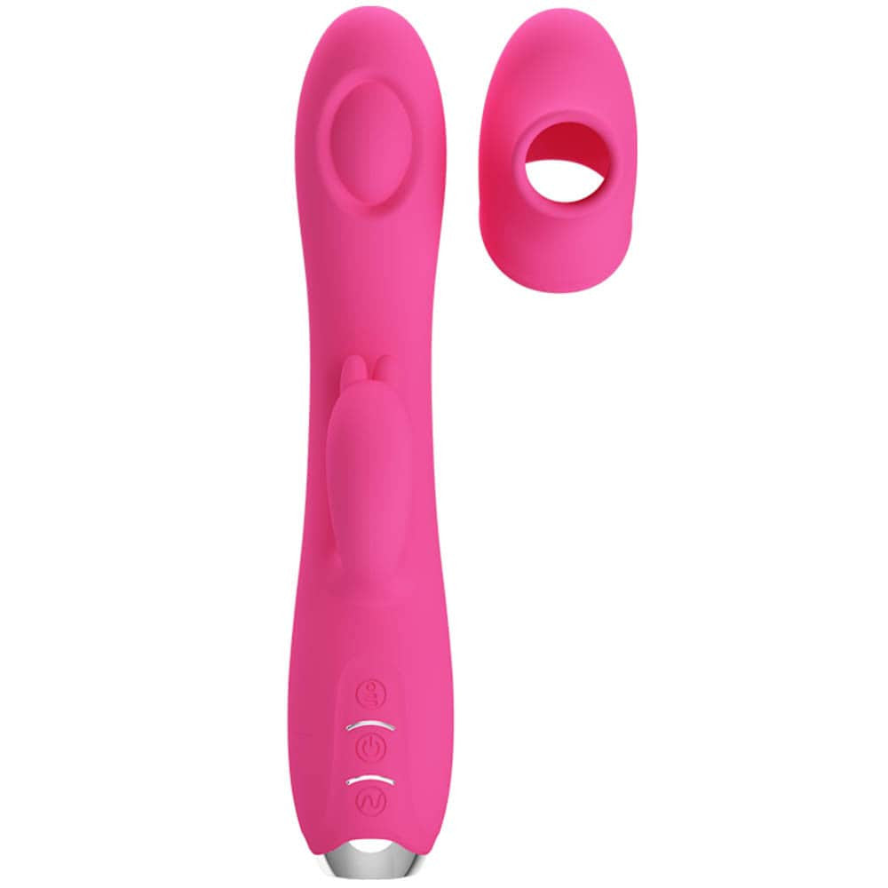 Regina - Vibrator iepuraș, roz, 19.8 cm - detaliu 7