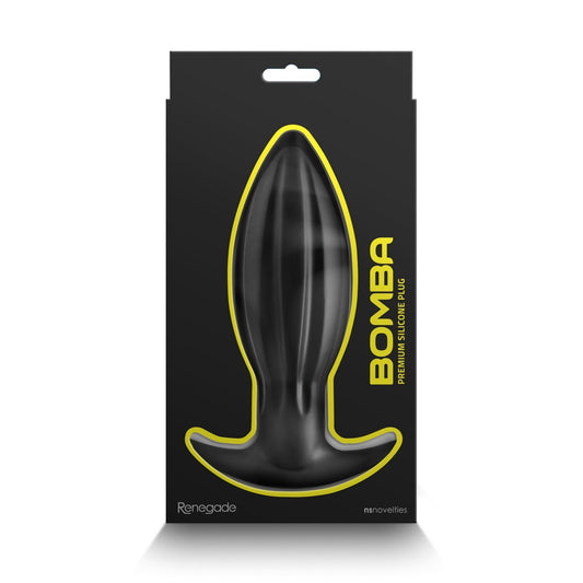 Renegade Bomba Large - Dop Anal din Silicon Premium, 18,7 cm