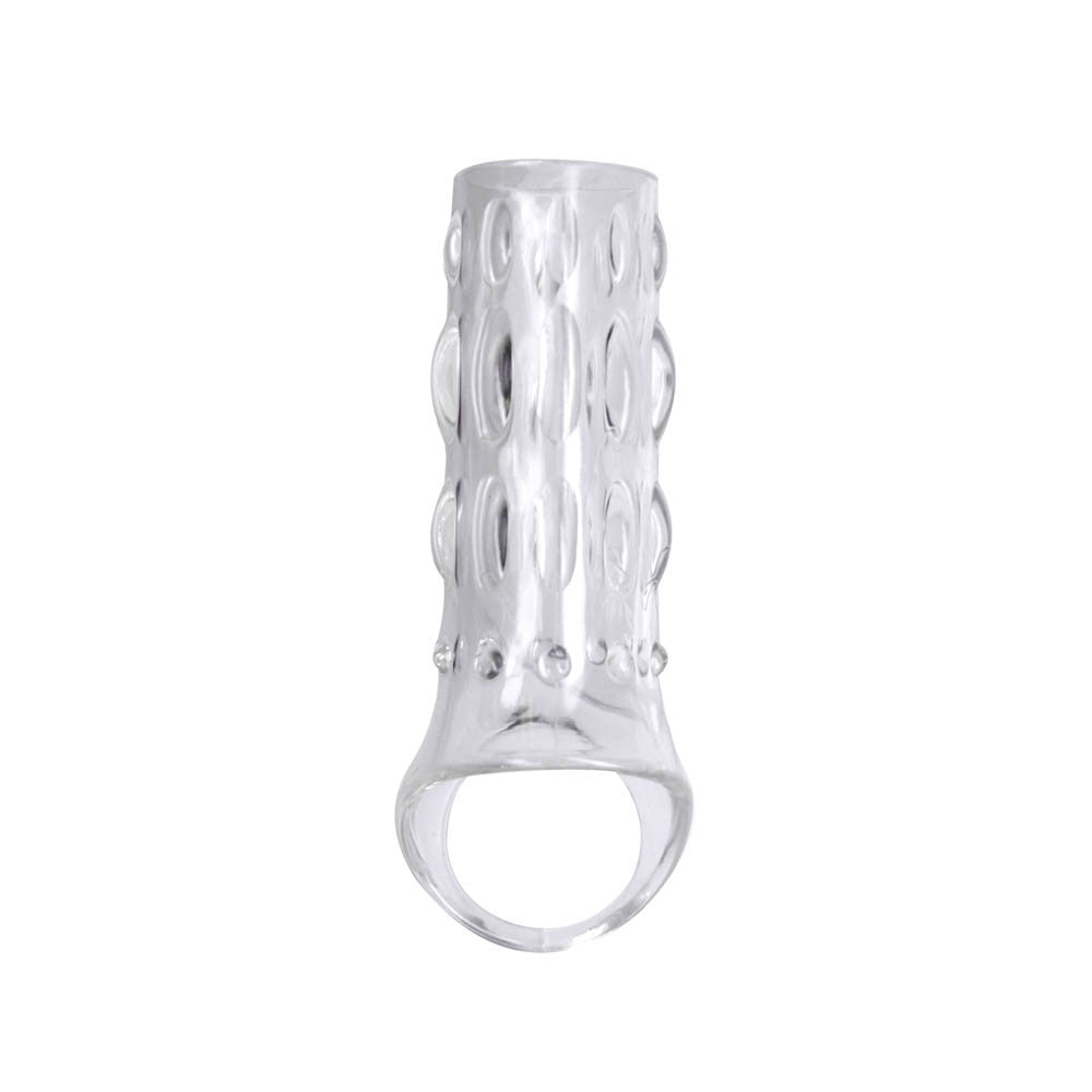 Renegade Reversible Power Cage - Manson Penis din TPE Transparent, 15 cm