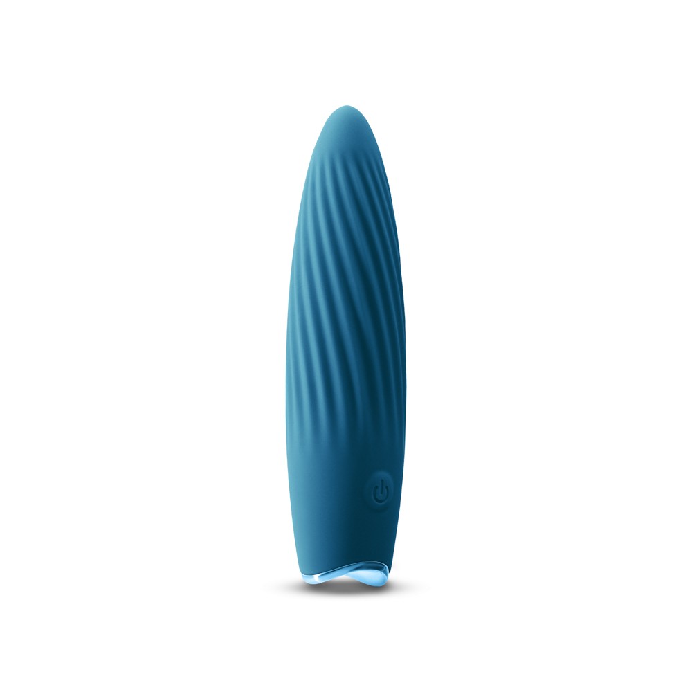 Revel - Mini-vibrator, albastru, 8.4 cm - detaliu 2