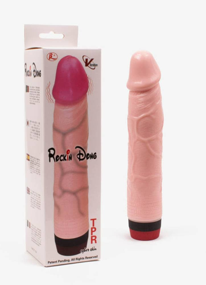 Rockin Dong - Vibrator realist, 21.5 cm - detaliu 3