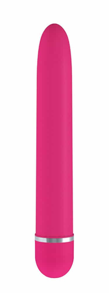 Rose - Vibrator clasic, roz, 17.5 cm - detaliu 3