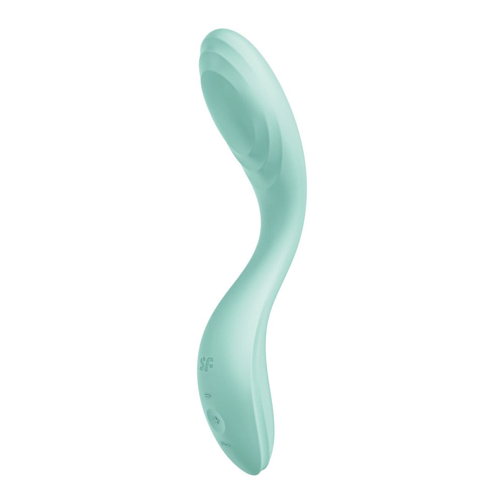 Rrrolling Pleasure mint - Vibrator cu Bile Miscatoare, 22x4 cm - detaliu 1